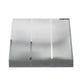 Angled Stainless Steel Metal Range Hoods with Bands 66W x 26D x 52H