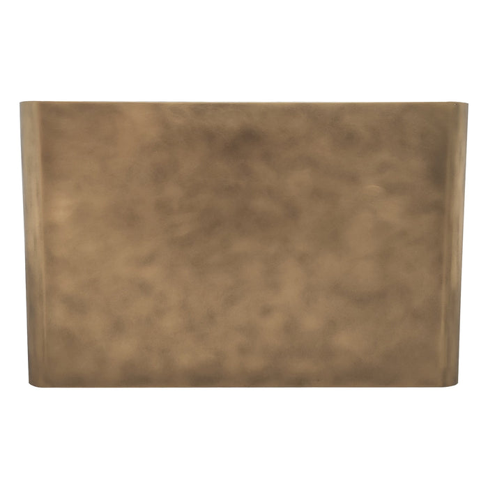 Antique Range Hood Custom Non Direction Brass Soft Curve Design