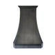 Antique Stainless Steel Range Hood with Crown Molding