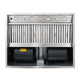 BH01 Series 42" Outdoor Range Hood Insert + 2010 CFM Internal Motor