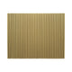 Brass Box Range Hood with Ribs 40" W x 30-3/4" H x 20" D-H5-R02