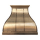 Custom Brass Range Hood with Rivets