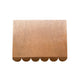 Custom Copper Hood for Kitchen Vent with Scalloped Design
