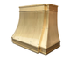 Custom Modern Curved Stainless Steel Range Hood