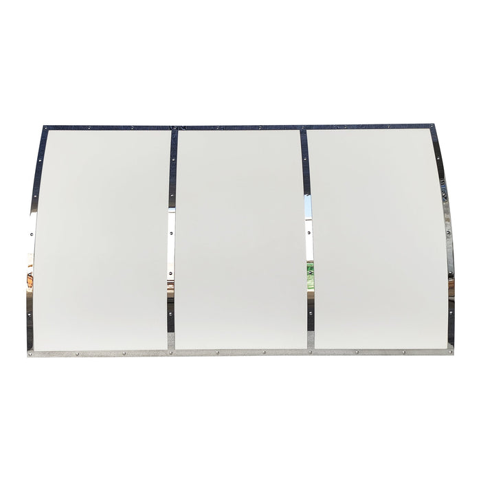 Custom Stainless Steel Range Hood Matte White Barrel Shape