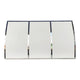 Custom Stainless Steel Range Hood Matte White Barrel Shape