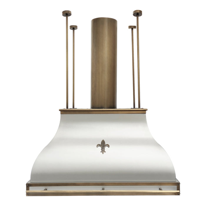 Designer Custom Stainless Steel Range Hood French Style