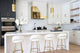 Modern Box Range Hood Custom Color Blocking Design