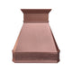 Natural Copper Hood Custom Handcrafted Hammered Apron