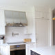 Ogee Brushed Stainless Steel Custom Morden Range Hood with Pot Rail