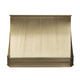 Slope Brass Custom Kitchen Hoods with Bands