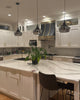 Stainless Steel Black Slope Range Hood with Arch