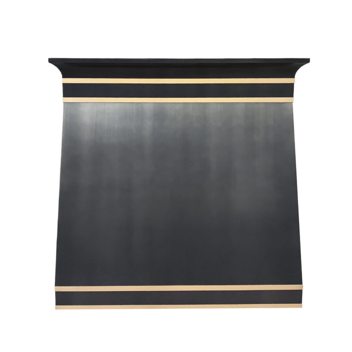 Stainless Steel Range Hood Angled Decorative Design