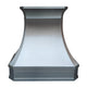 Stainless Steel Range Hood Modern Classic Curved With Crown Molding
