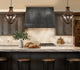 Taper Zinc Range Hood Antique Feeling