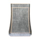 Island Mounted Stainless Steel Range Hood in Custom Antique Blacken
