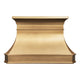 Curved Brass Custom Range Hood