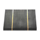Custom Slope Stainless Steel Stove Range Hood with Brass Straps