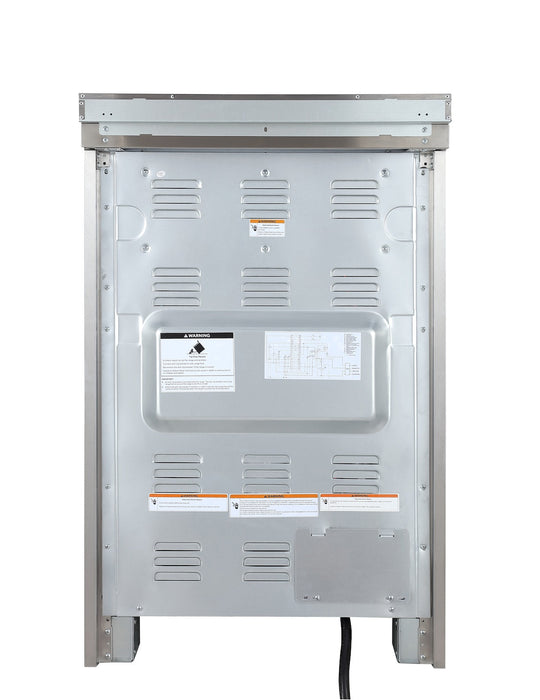 Rangaire 24" Gas Range Convection Oven Freestanding Stainless Steel RRG241TS