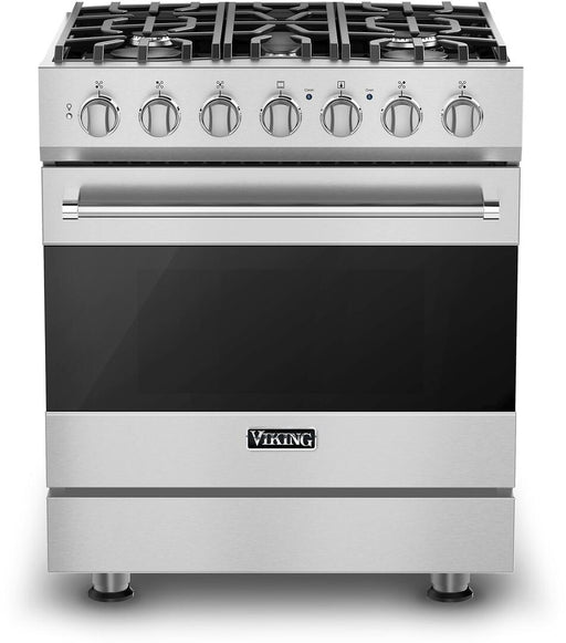 VIKING 30" Self-Cleaning Gas Range RVGR33025BSS VIKING