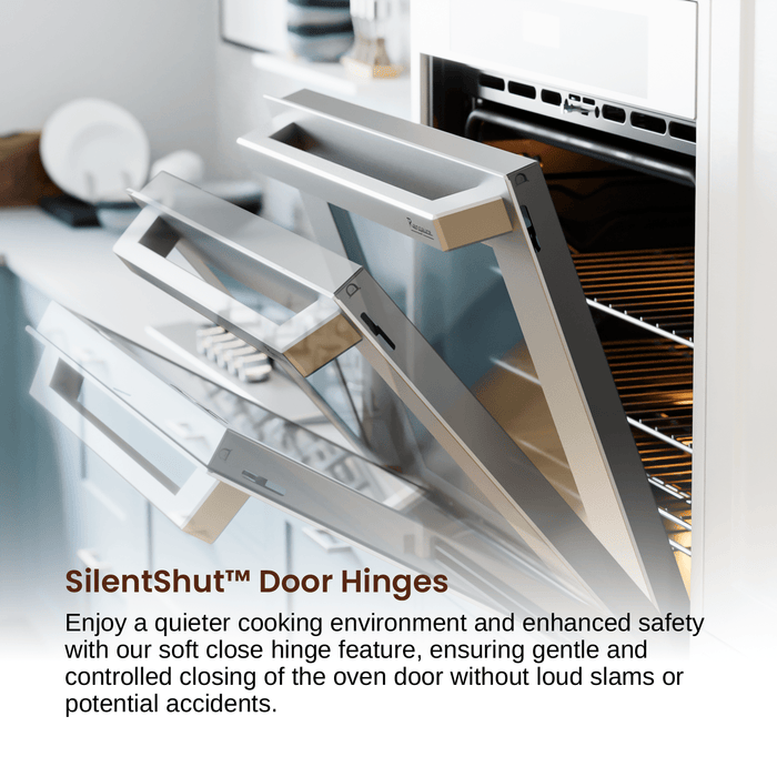 Rangaire 30" Single Electric Wall Oven Self-cleaning Air Fry True Convection Stainless Steel RWOS301GS