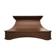 Arch Farmhouse Copper Range Hood Vintage Patina