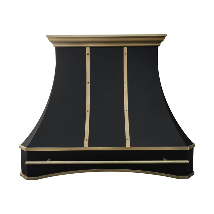 Curved Custom Stainless Steel Range Hoods with Arch Design