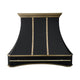 Curved Custom Stainless Steel Range Hoods with Arch Design
