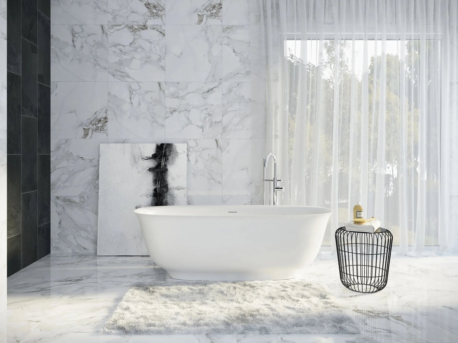 LaToscana 67" Free Standing Solid Surface Bathtub PLERAV6730