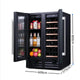 High quality 2024 BW-35D3  LOGO Low Noise 35L 12 Bottles Thermoelectric Wine Cooler Cabinet Refrigerator
