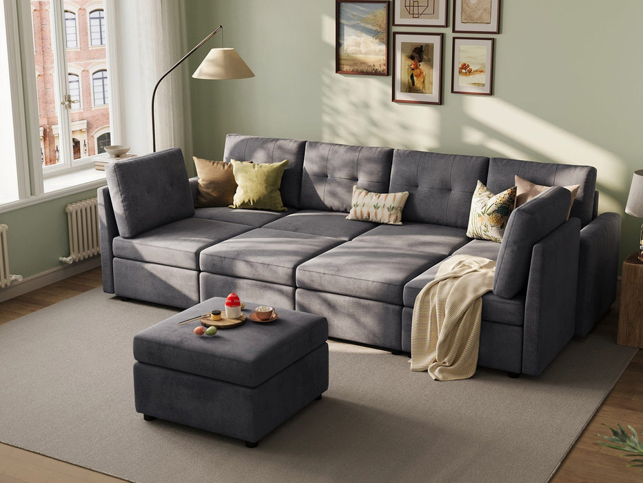 RUBIK III  6 Seats With 3 Ottomans