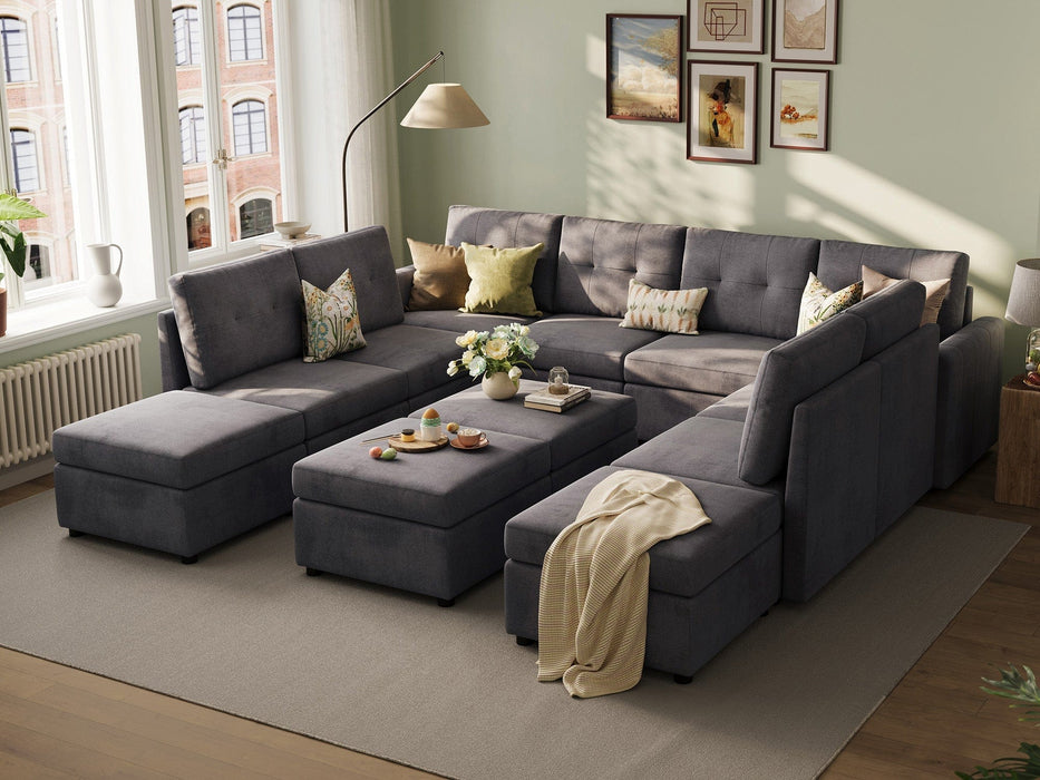 RUBIK III 8 Seats with 4 Ottomans