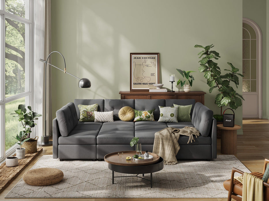 RUBIK III 8 Seats with 4 Ottomans