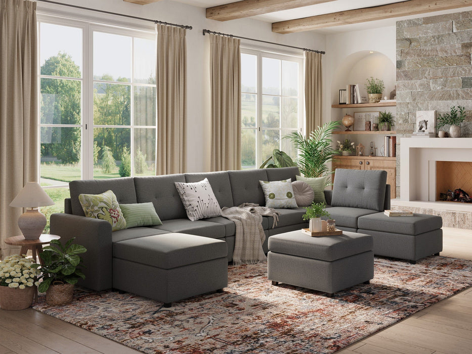 RUBIK III  6 Seats With 3 Ottomans