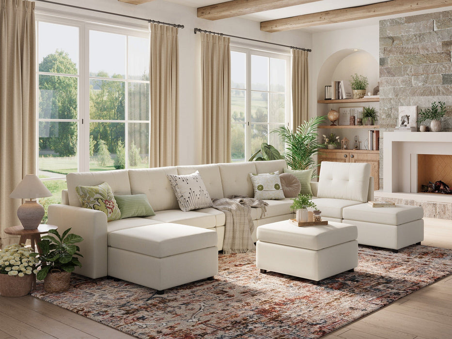 RUBIK III  6 Seats With 3 Ottomans