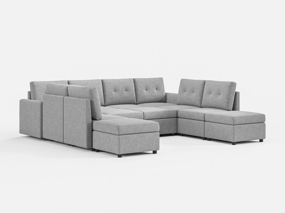 RUBIK III 8 Seats with 4 Ottomans