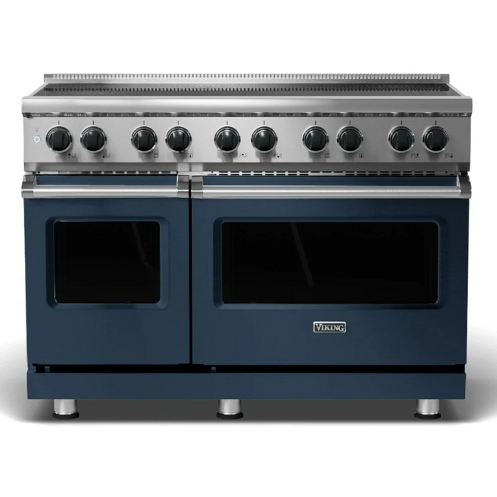 Viking® 5 Series 48" Stainless Steel Pro Style Induction Range VIR54836BSS