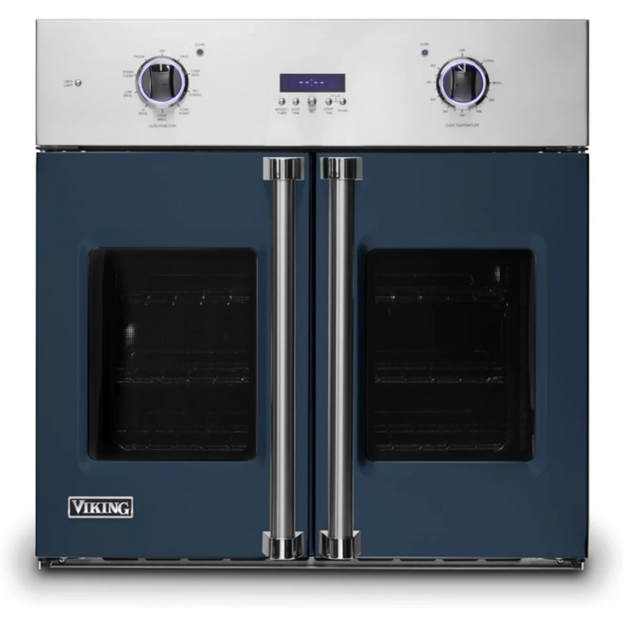 Viking® Professional 7 Series 30" Stainless Steel Electric Built In Single French Door Oven VSOF7301SS