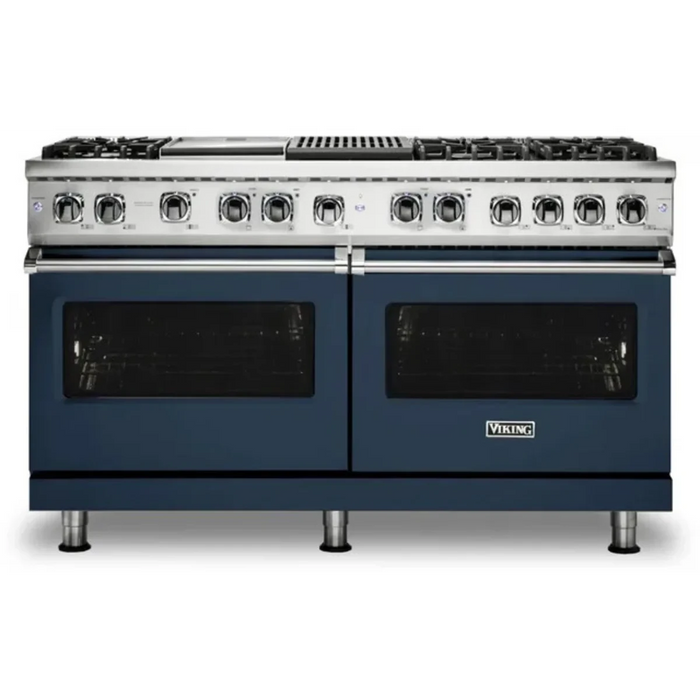 Viking® Professional 5 Series 60" Stainless Steel Pro Style Range VGR5606GQSS