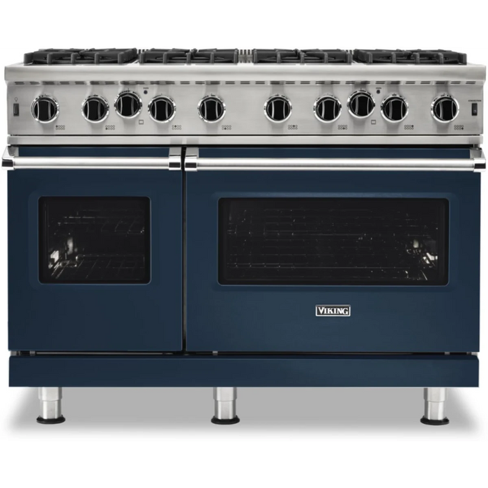 Viking® 5 Series 48" Stainless Steel Pro Style Range VGIC54828BSSLP