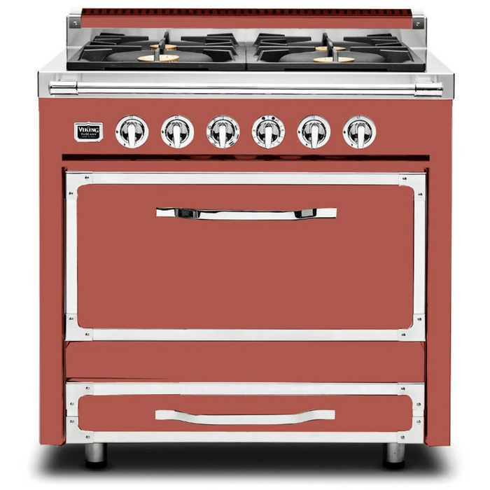Viking® Tuscany 36" Pro Style Dual Fuel Range TVDR3614BAN