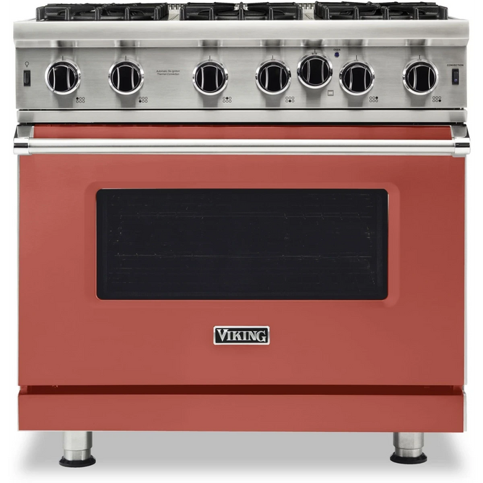 Viking® 5 Series 36" Stainless Steel Pro Style Range VGIC53626BSS
