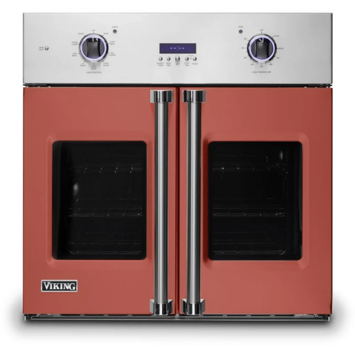 Viking® Professional 7 Series 30" Stainless Steel Electric Built In Single French Door Oven VSOF7301SS