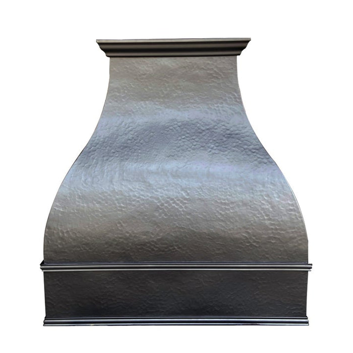 Handcrafted Copper Range Hood Wall-Mount 48''W x 24''D x 51''H