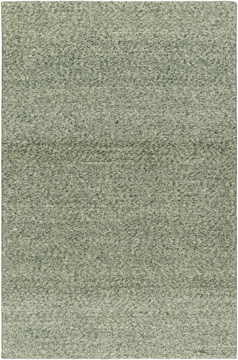 Alyra Green Solid Area Rug