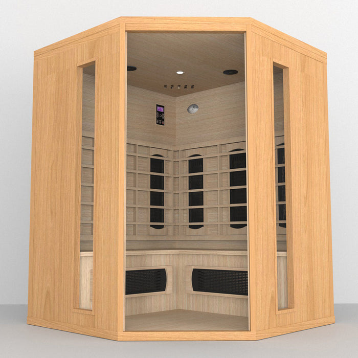SAUNA EVOLUTION®  Full Spectrum Carbon Indoor Sauna Far Infrared 17