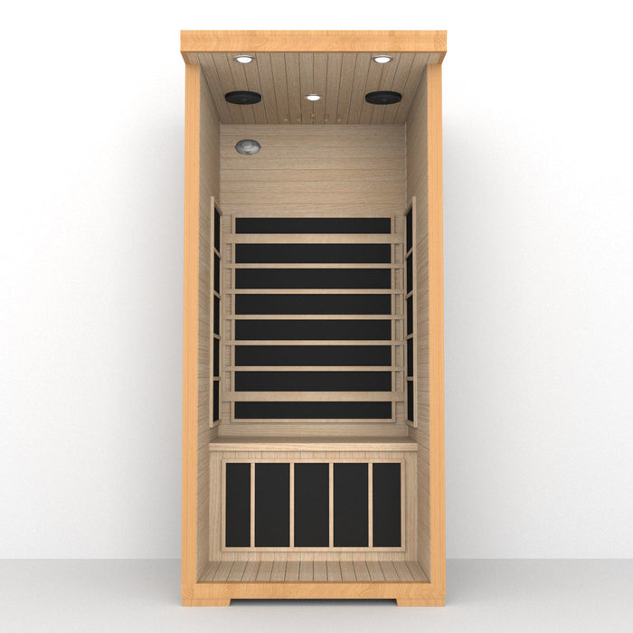 SAUNA EVOLUTION®  Low EMF Indoor Wood Sauna With Carbon Panel Far Infrared 16