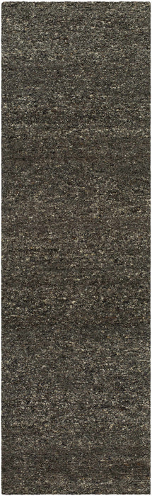 Sevan Black Wool Area Rug