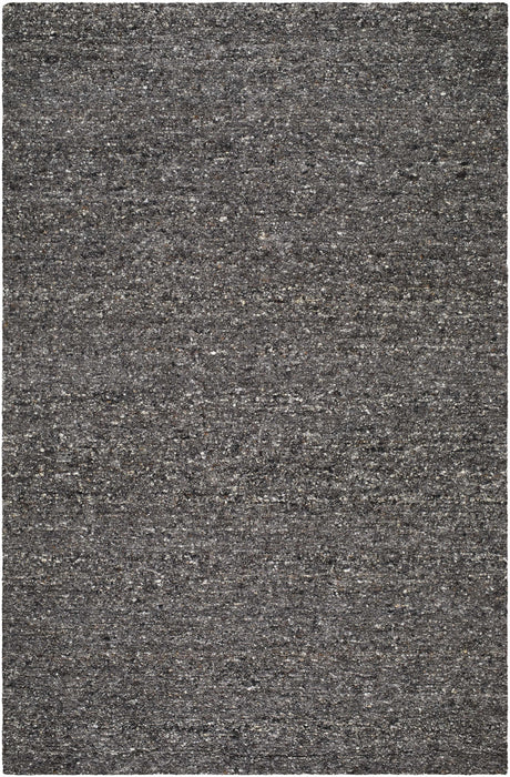 Sevan Black Wool Area Rug