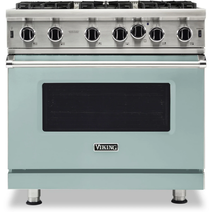 Viking® 5 Series 36" Stainless Steel Pro Style Range VGIC53626BSS